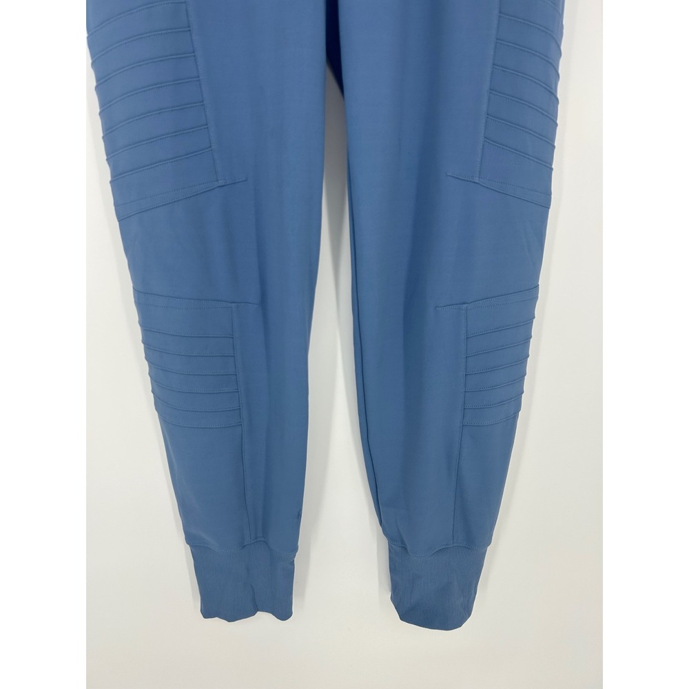 Athleta Venice Moto Jogger Pants Cottage Blue Size Small- Athleisure Activewear - Picture 13 of 13